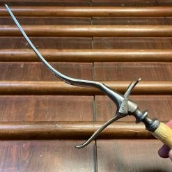 Vintage L F & C Aetna Works Carving Set Molded Celluloid & Carbon Steel -Knife shop image eb934bfb 3694 4411 8b51 2d5008057d80