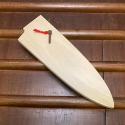 Hitohira Mumei 180mm Deba Saya - Ho Wood