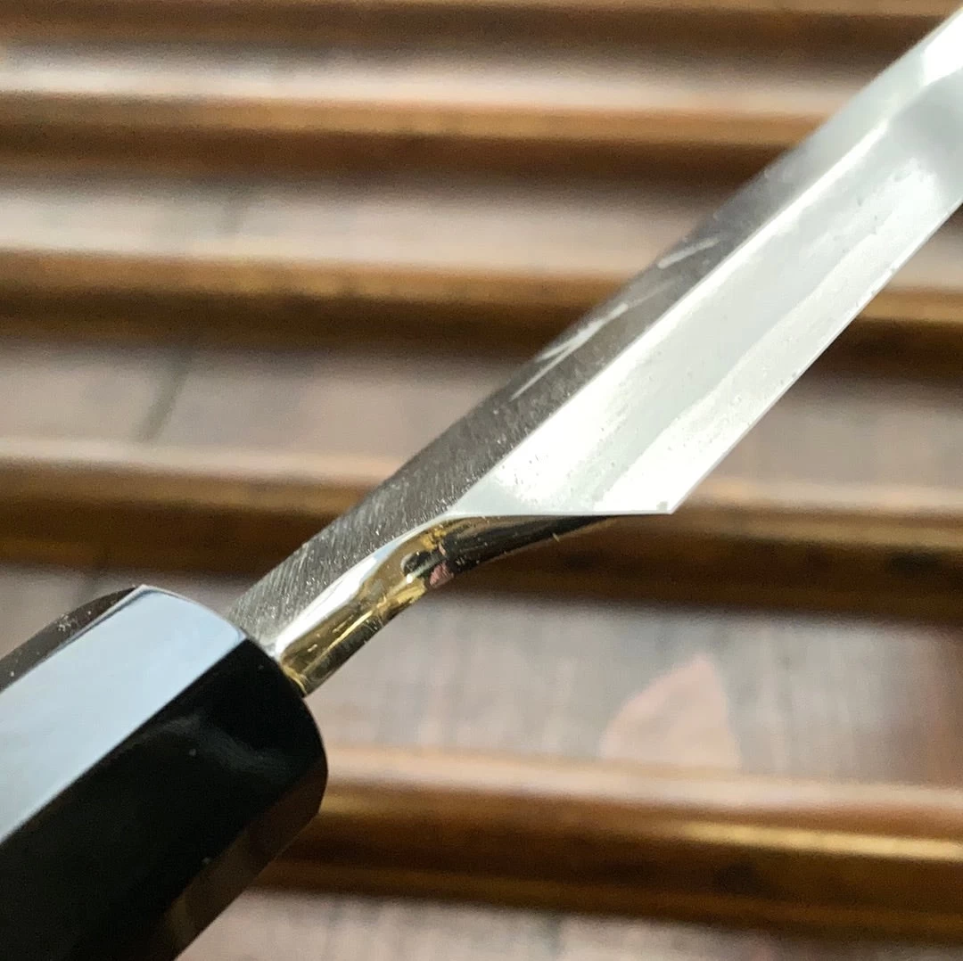 Hitohira Kikuchiyo Manzo 300mm Yanagi Aogami 2 Ho Wood With Saya 9 Hitohira Kikuchiyo Manzo 300mm Yanagi Aogami 2 Ho Wood With Saya - Image 7