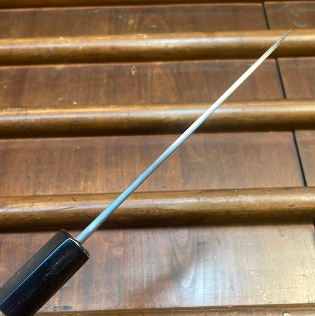 Sakai Kikumori Nakagawa 135mm Petty Shirogami 1 Kurouchi Ho Wood With Saya 10 Sakai Kikumori Nakagawa 135mm Petty Shirogami 1 Kurouchi Ho Wood With Saya - Image 8