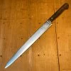 Vintage Voss 10.25" Slicer Carbon Steel Hand Forged 1930's Solingen -Knife shop image ee96f7da aeeb 4e96 ba77 8985e46bd3db