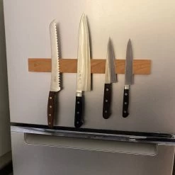WooDsom 16" Refrigerator Mounted Magnetic Strip - Cherry -Knife shop image f69ebcc6 2e05 4f23 976b eabe12f8b369