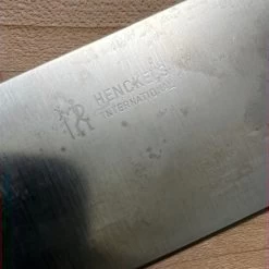 Vintage J A Henckels International 8.5" Chef Knife Carbon Steel W Sleeve 1960's? -Knife shop image f7dd8260 a6fb 46f4 ac84 c79439d74038