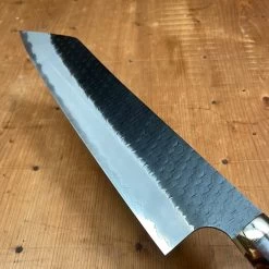 Nigara Hamono 240mm Kiritsuke Gyuto SG2 Kurouchi Tsuchime Stabilized Maple Burl W/ Acrylic Western Handle 14 Nigara Hamono 240mm Kiritsuke Gyuto SG2 Kurouchi Tsuchime Stabilized Maple Burl W/ Acrylic Western Handle -Knife shop image f8cb5948 c9ba 4e08 ab36 01f2559cdba2