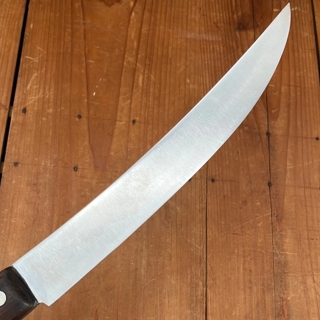 Vintage Dexter 10" Scimitar Carbon Steel Rosewood 1950's-70's 5 Vintage Dexter 10" Scimitar Carbon Steel Rosewood 1950's-70's - Image 3