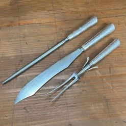 Vintage Crown Cutlery Co Carving Set Carbon Steel Sterling Sheffield -Knife shop image fce0f72d a539 4aa9 a559 fca183e18f49
