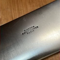 Vintage E. Peter Paris Nogent Style 10" Chef Carbon Steel Late 19th Early 20th C VGC 17 Vintage E. Peter Paris Nogent Style 10" Chef Carbon Steel Late 19th Early 20th C VGC -Knife shop image fda4ece4 2b39 49e5 9c09 4ed5815032cc
