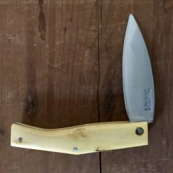 Pallares Busa 10cm Folder Stainless Boxwood -Knife shop img 0430 2