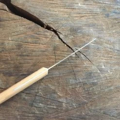 Windmühlenmesser 3" Mittelspitz Paring Carbon Copper Beech -Knife shop img 2838