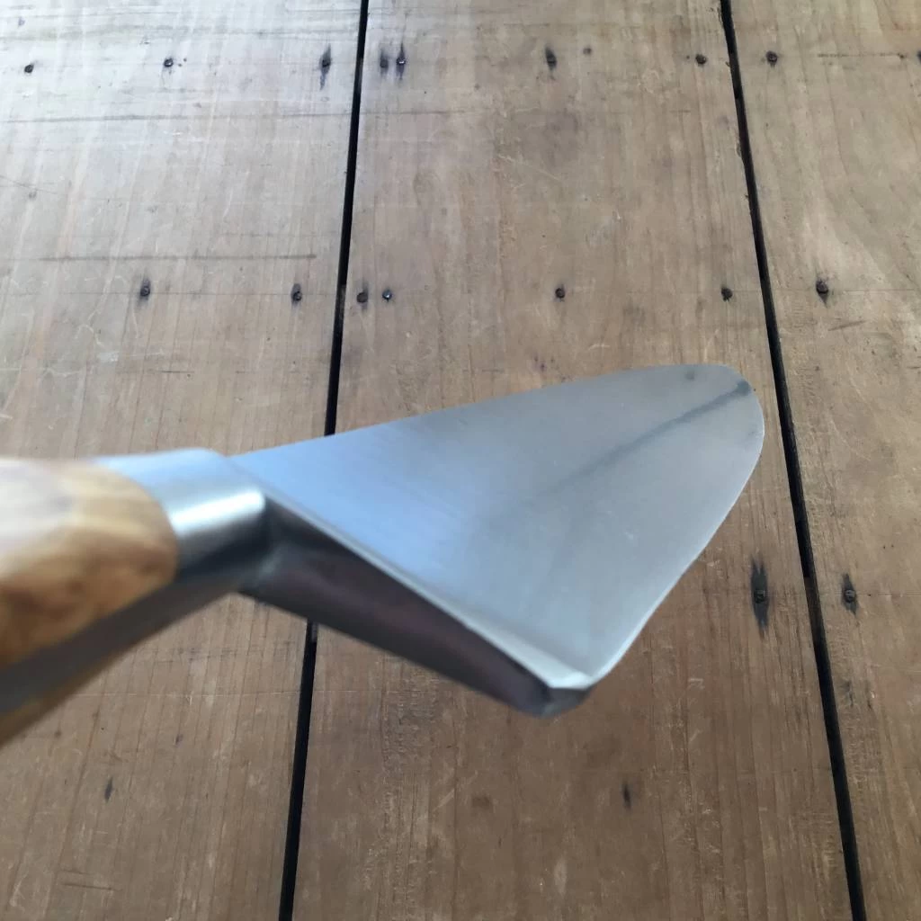 K Sabatier Authentique 10" Chef Carbon Steel Olive 4 K Sabatier Authentique 10" Chef Carbon Steel Olive - Image 2