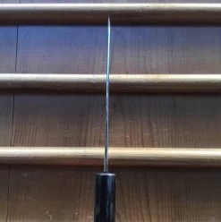 Sakai Kikumori Choyo 135mm Kiritsuke Petty Ginsanko With Saya -Knife shop img 4357