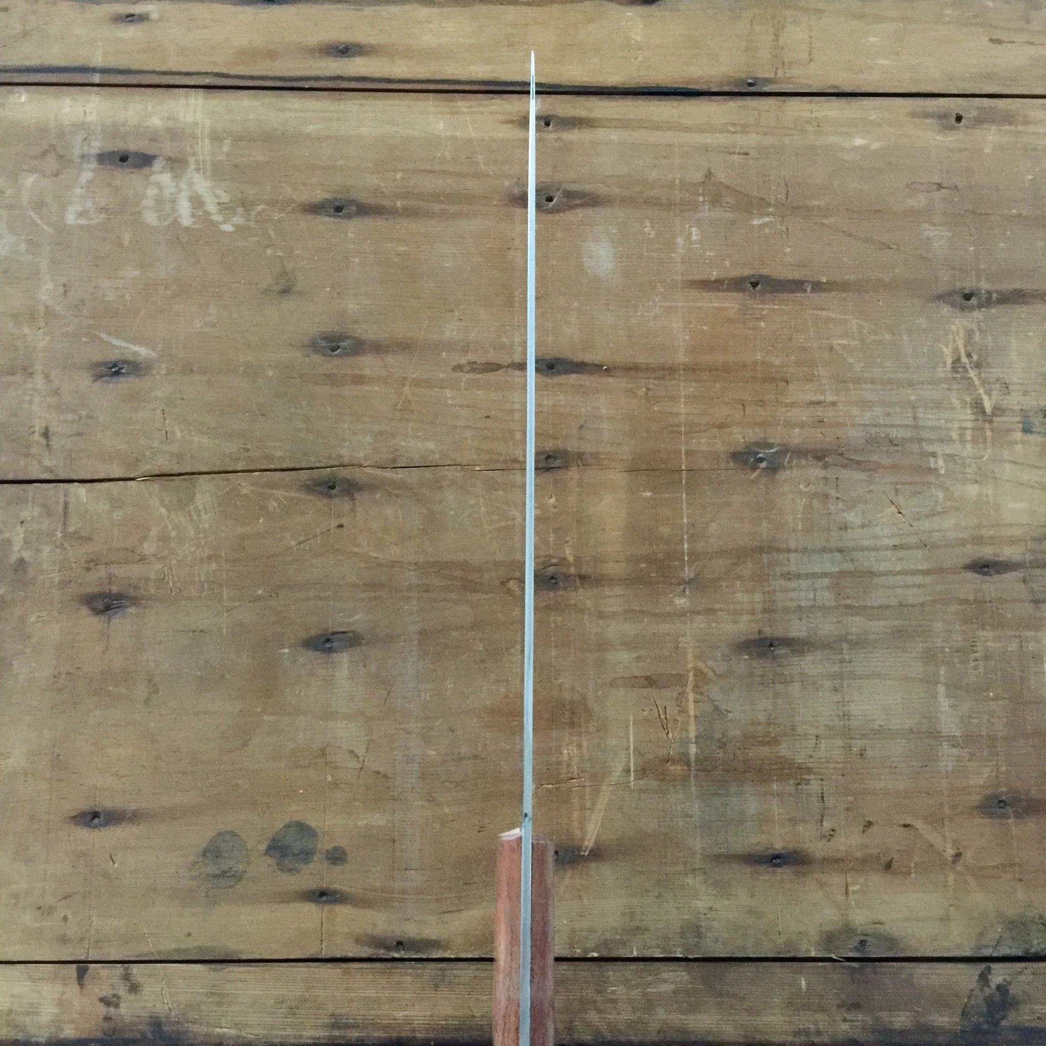 J Adams 10" Chef Knife Carbon Steel Pinned Rosewood 8 J Adams 10" Chef Knife Carbon Steel Pinned Rosewood - Image 6