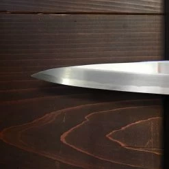 Sakai Kikumori Choyo 270mm Yanagi Shirogami 2 With Saya - LEFTY -Knife shop jpeg image cdeac6dabf28 3