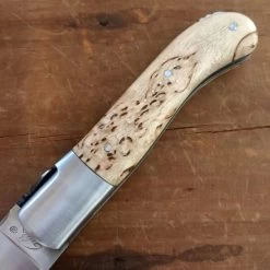 Fontenille Pataud Laguiole Gentleman 10.5cm Pocket Knife Birch Lockback -Knife shop laguiole gentleman 11cm birch handle