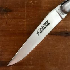 Fontenille Pataud Laguiole Nature 12cm Pocket Knife Stag Lockback -Knife shop laguiole nature 12cm stag lockback blade