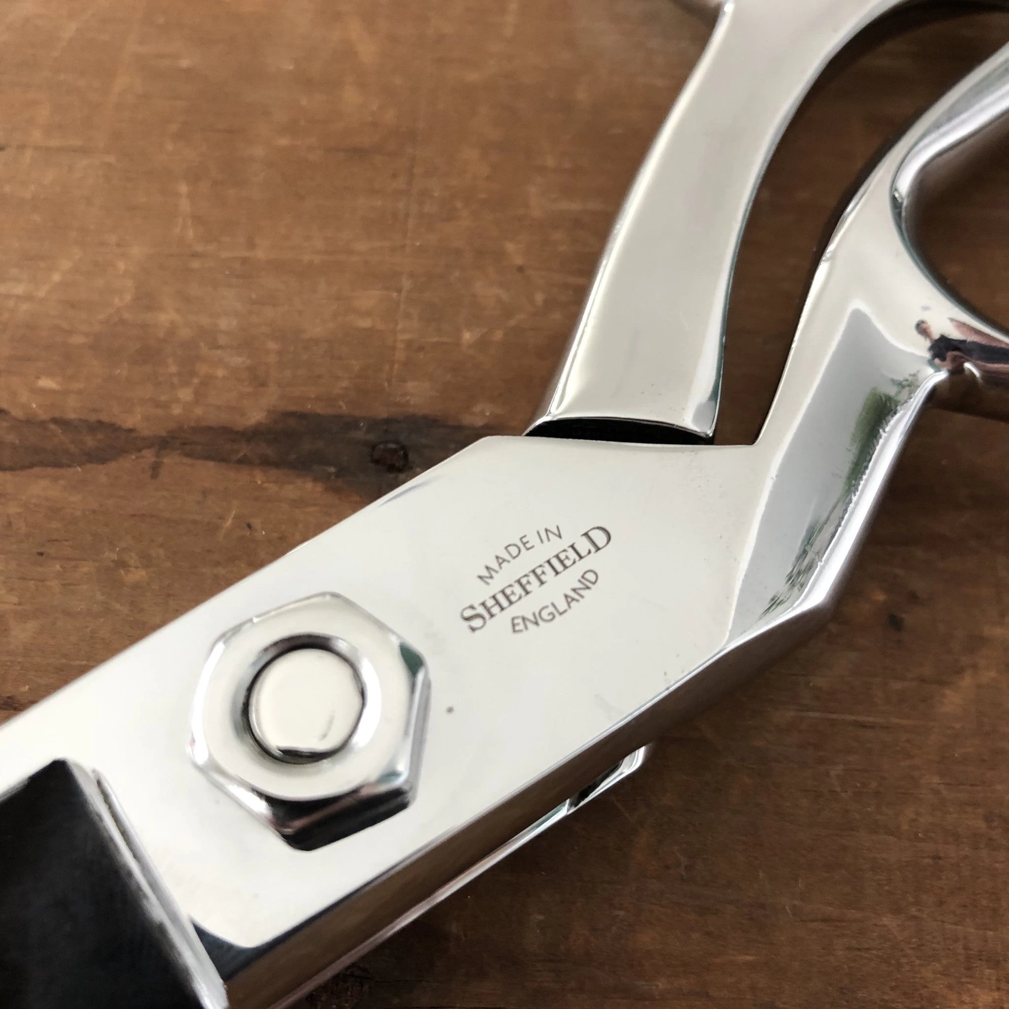 Ernest Wright Left Handed 10" Tailor Shears - Carbon Steel 5 Ernest Wright Left Handed 10" Tailor Shears - Carbon Steel - Image 3