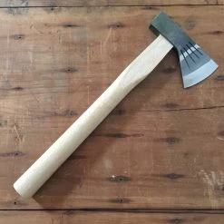 Mizuno Satsuma Hand Axe Straight Kanto Oak Handle -Knife shop mizuno ono hand axe straight kanto oak handle back