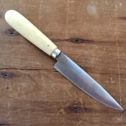 Pallares 4" Table & Utility Knife Carbon Boxwood -Knife shop pallares 4 table utility knife carbon boxwood back