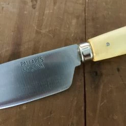 Pallares 5" Kitchen Knife Carbon Boxwood -Knife shop unadjustednonraw thumb 4a