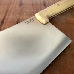 Pallares 10" Butcher Cleaver Carbon Boxwood -Knife shop unadjustednonraw thumb 68