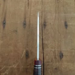 Pallares Drop Point 12cm Fixed Blade N. 3 Carbon Stacked Leather Handle With Sheath -Knife shop unadjustednonraw thumb ab