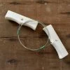 Ambrogio Sanelli Wire Cheese Cutter - Wooden Handles -Knife shop wire cheese cutter wooden handles back